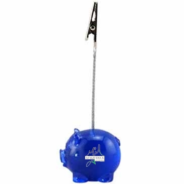 Pig-Shaped Note Holder