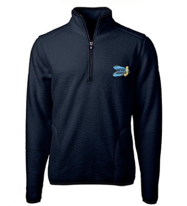 Cascade Eco Sherpa Fleece Mens Big & Tall Quarter Zip Jacket