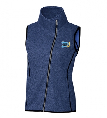 Mainsail Sweater-Knit Womens Full Zip Vest