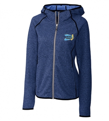 Mainsail Sweater-Knit Hoodie Womens Full Zip Jacket