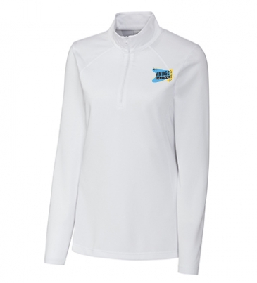 Clique Ice Pique Womens Half- Zip Tech Pullover