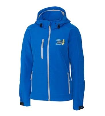 Clique Tulsa Softshell Hooded Full Zip Womens Jacket