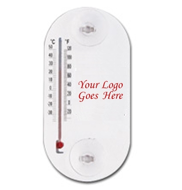 Acrylic Oval Temperature Gauge