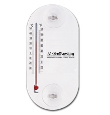 Acrylic Oval Temperature Gauge