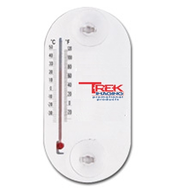 Acrylic Oval Temperature Gauge