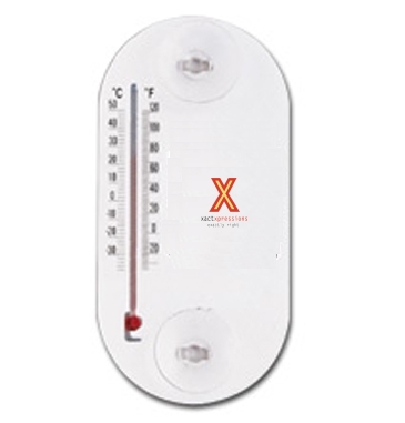 Acrylic Oval Temperature Gauge