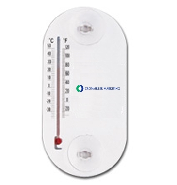 Acrylic Oval Temperature Gauge