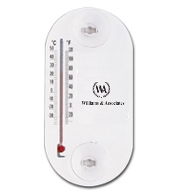 Acrylic Oval Temperature Gauge