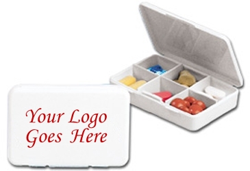 6 Compartment Pillbox