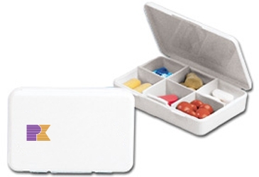 6 Compartment Pillbox