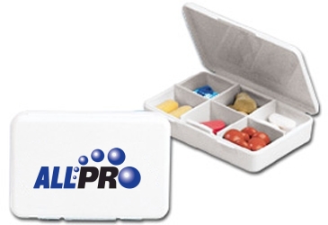 6 Compartment Pillbox