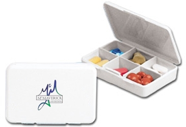 6 Compartment Pillbox