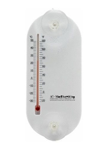 Large Acrylic Oval Temperature Gauge