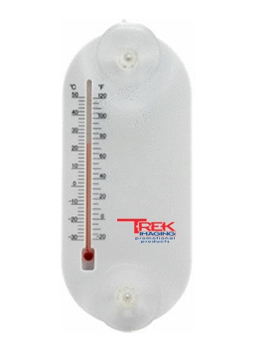 Large Acrylic Oval Temperature Gauge