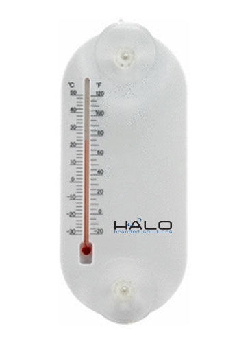 Large Acrylic Oval Temperature Gauge