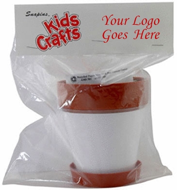 Clay Color Plastic Planter