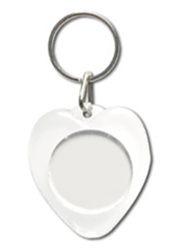 Snap-in Heart Keytag