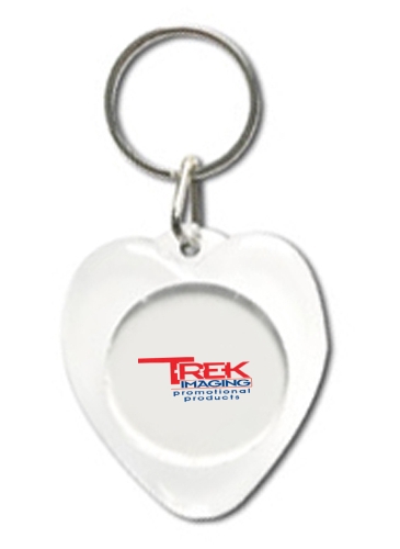 Snap-in Heart Keytag
