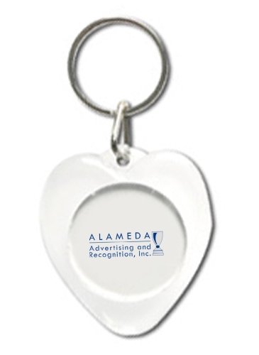 Snap-in Heart Keytag