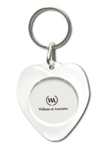 Snap-in Heart Keytag