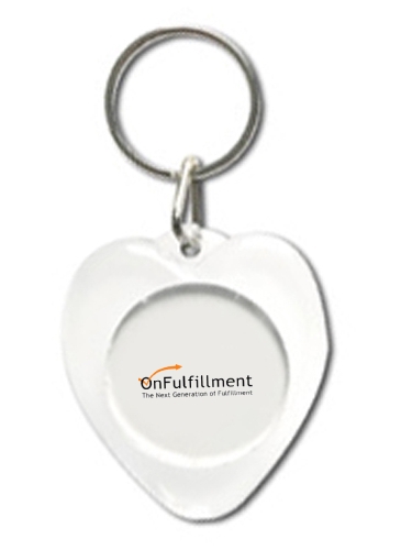 Snap-in Heart Keytag