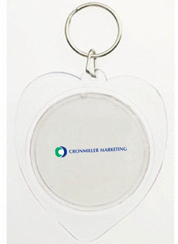 Snap-in Heart Keytag