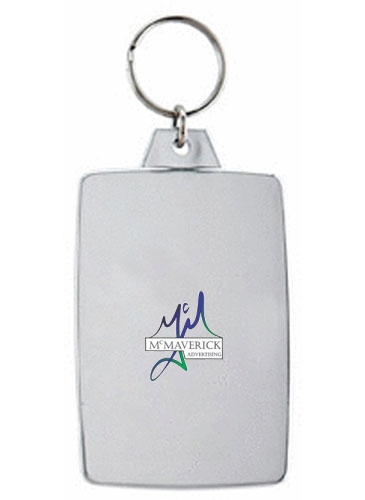 Silver Snap-in Keytag