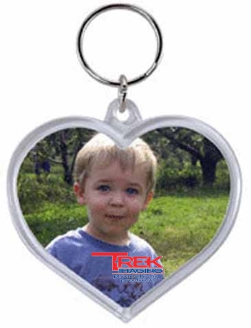 Snap-in Heart Keytag