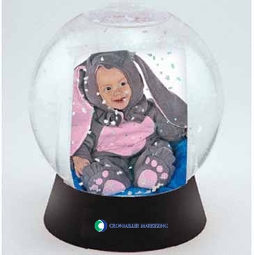 Sphere Snow Globe /Pliable Surface