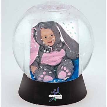 Sphere Snow Globe /Pliable Surface