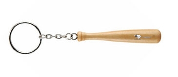 Baseball Bat Key Tag