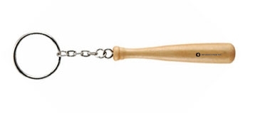 Baseball Bat Key Tag