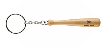 Baseball Bat Key Tag