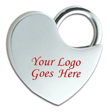 Locking Heart Keytag