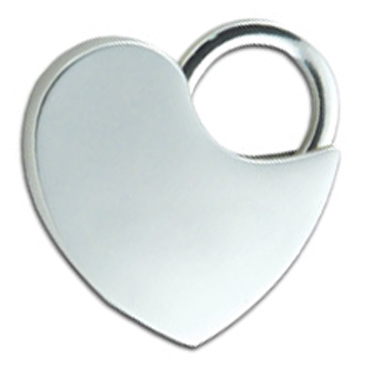 Locking Heart Keytag