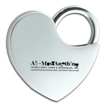 Locking Heart Keytag
