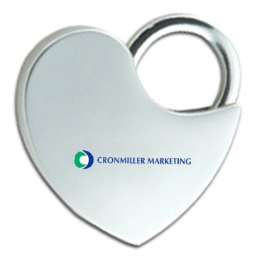 Locking Heart Keytag