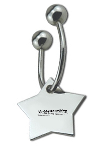 Designer Inspired Star Keytag