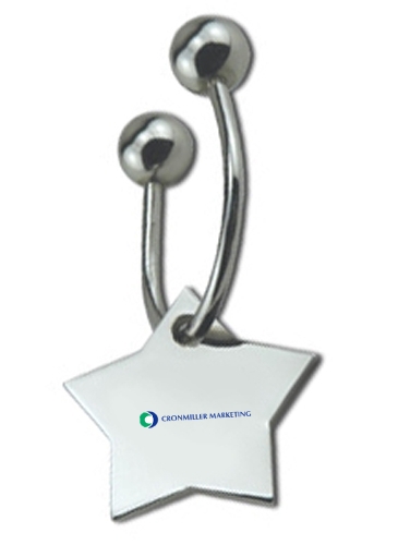 Designer Inspired Star Keytag