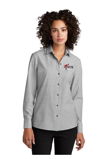 MERCER+METTLE™ Women’s Long Sleeve Stretch Woven Shirt