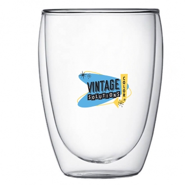 Bodum Pavina 12oz Double Wall Glass Two Piece Set