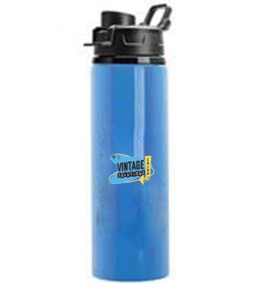 The Ace - 27 oz. Aluminum Sports Bottle With Snap-Tight Drink-Thr