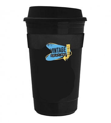 Traveler - 16 oz. Insulated Cup With Silicone Grip