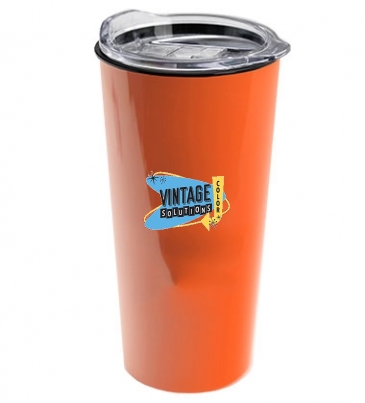 The Roadmaster - 18 oz. Travel Tumbler With Clear Slide Lid