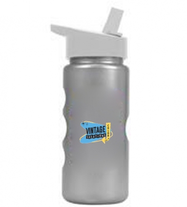 Mini Peak - 22 oz. Metalike Bottle With Flip Straw Lid