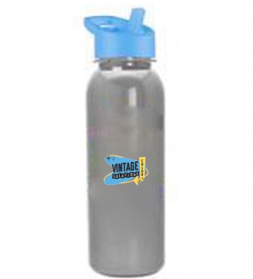 Terrain - 24 Oz. Metalike Bottle With Flip Straw Lid And Digital