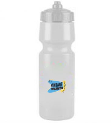 The Mighty Shot - 24. oz. Bike Bottle (Valve Lid) Digital