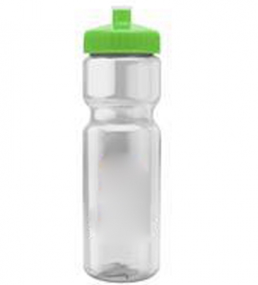 24 oz. Slim Fit UpCycle RPET Bottle With Push-Pull Lid Digital