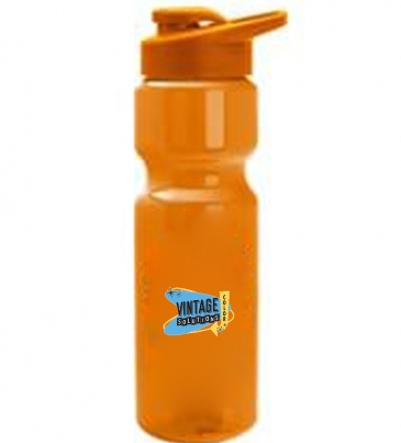 28 oz. Trans. Bottle With Snap Lid