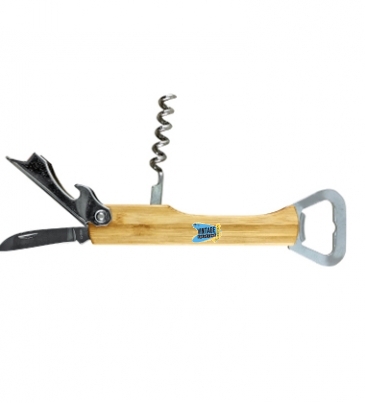 Bamboo 4-in-1 Waiter's Knife